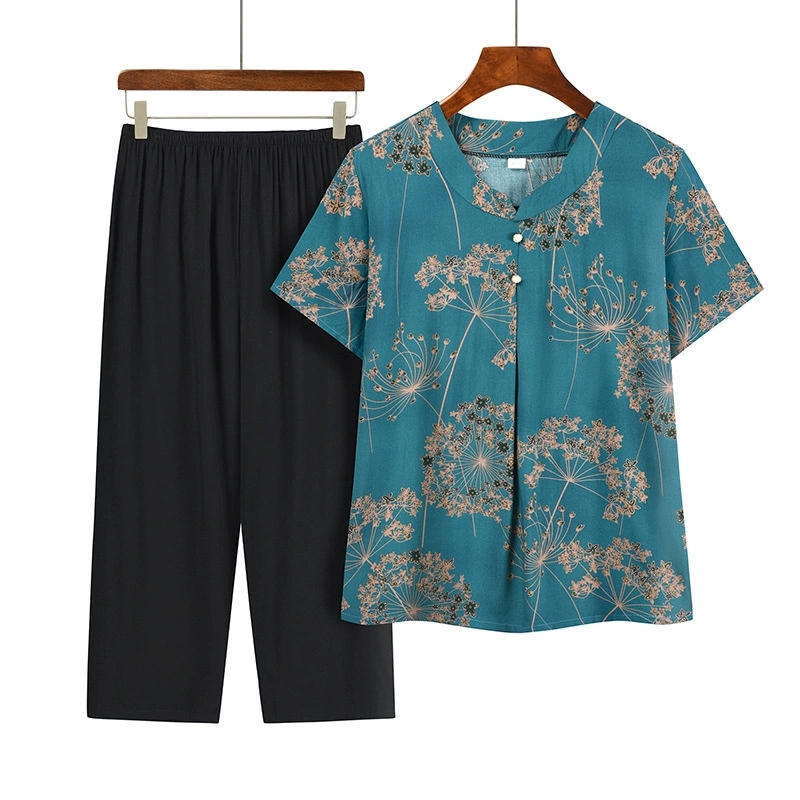 繡花夏季套裝