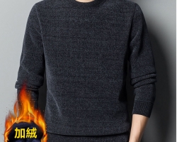 一體絨針織衫